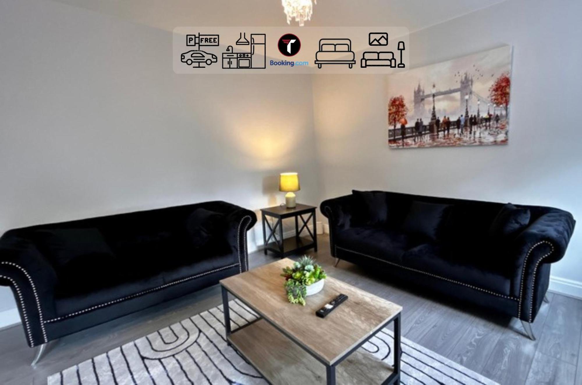 Spacious 4 Bedroom By Tara Stays Short Lets & Serviced Accommodation Aldershot With Free Wifi & Garden Exterior foto